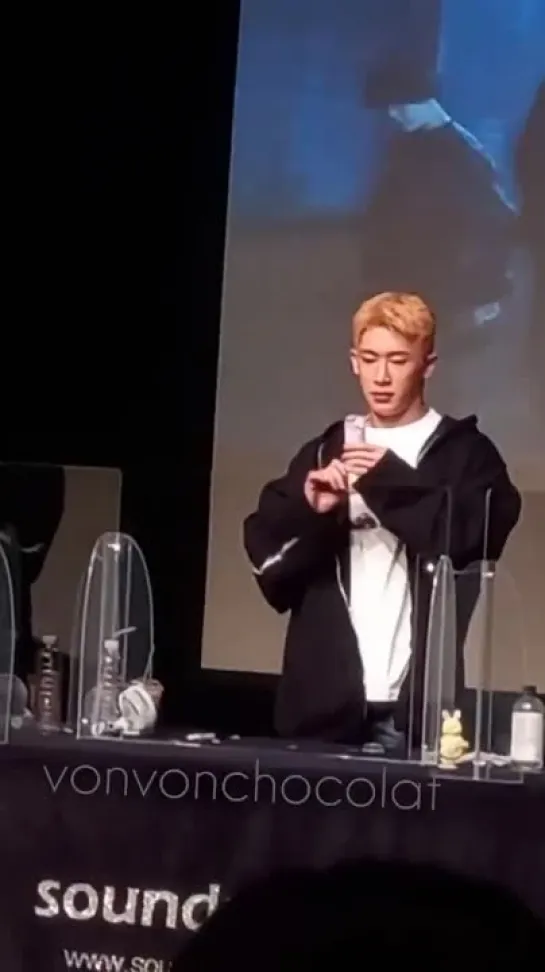 [VK][210314] WONHO fancam @ Sound Wave fansign