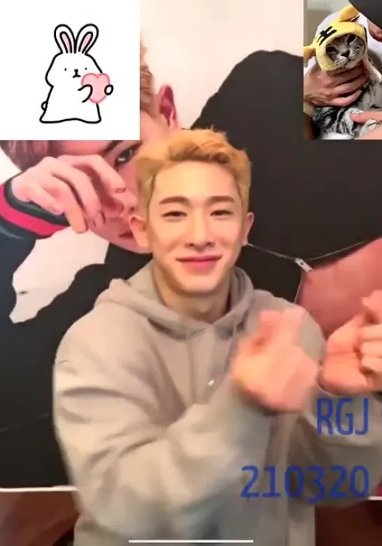 [VK][210320] WONHO fancam @  Yizhiyu fansign