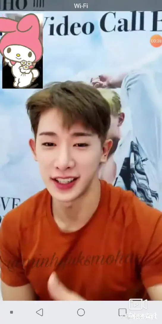 [VK][201005] WONHO fancam @ MyMusicTaste Video Fansign