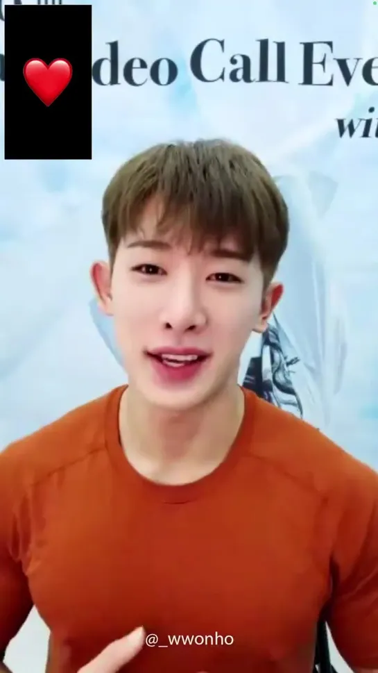 [VK][201005] WONHO fancam @ MyMusicTaste Video Fansign