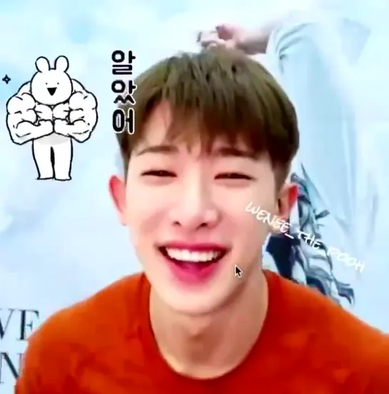 [VK][201005] WONHO fancam @ MyMusicTaste Video Fansign