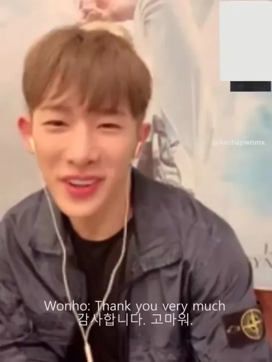 [VK][201004] WONHO fancam @ WithFans Video Fansign