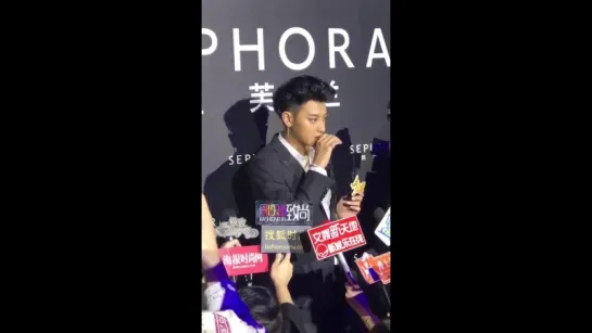 [VIDEO] 180831 Sephora Press Conference @ ZTao