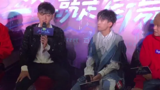 [CUT] 180103 'Street Dance of China' Media Visiting @ ZTao