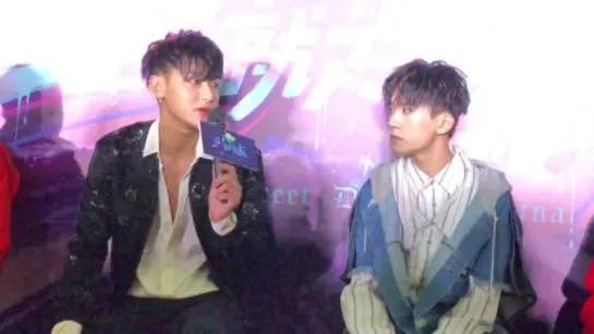 [CUT] 180103 'Street Dance of China' Media Visiting @ ZTao