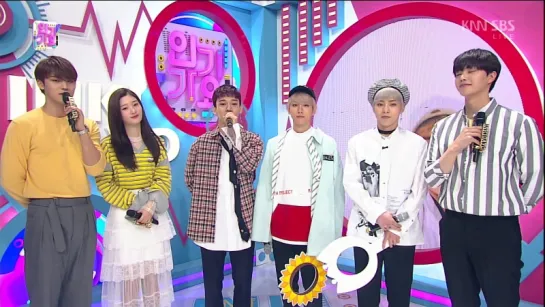 180415 EXO-CBX @ Inkigayo Interview EXO-CBX Cut