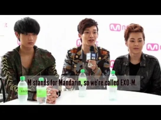 EXO-M on US Fans, Musical Influences (KCON 2012) 엑소엠