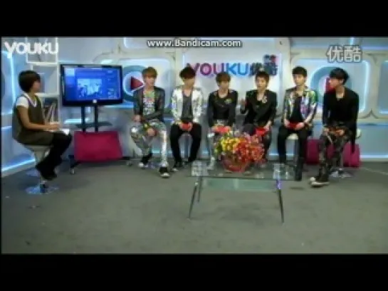 120412 EXO M - Youku Live Chat (часть 7-8)