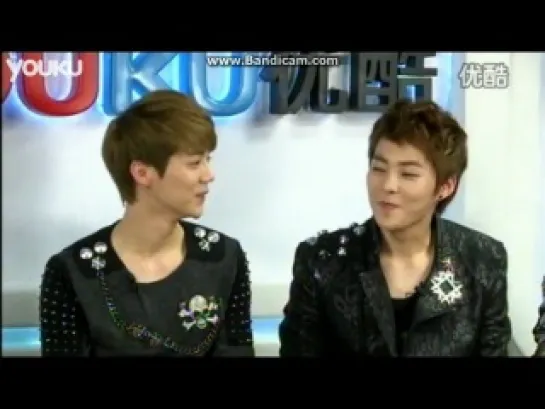 120412 EXO M - Youku Live Chat (часть 3-8)