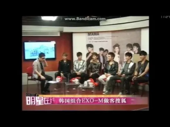 120411 EXO M - Sohu Live Chat (3-5)