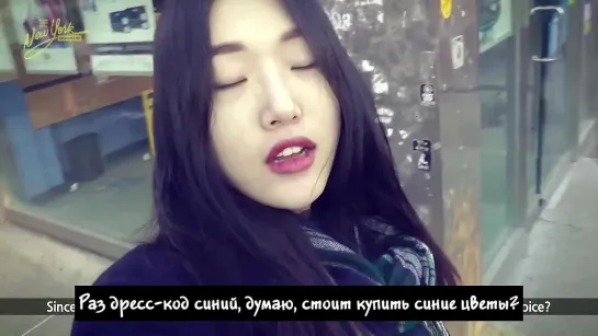 [rus sub] Model Sora's New York Fashion Life 5th - having a home party in New York