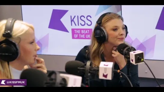 Hunger Games star Natalie Dormer on KISS FM (UK)