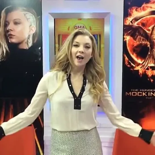 Good Morning America with Natalie Dormer