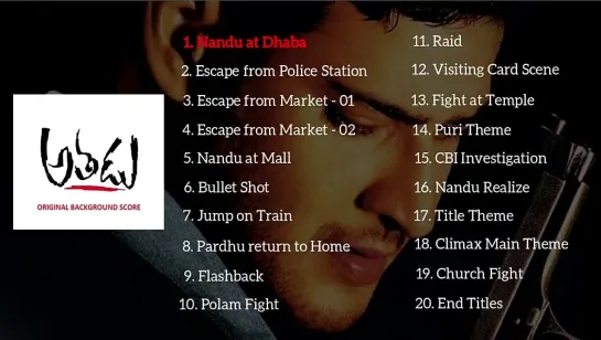 Athadu - Original Backgound Score