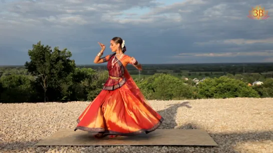 ТАНЕЦ в стиле "Kathak"  ( ИНДИЯ )   //   Full HD 1080