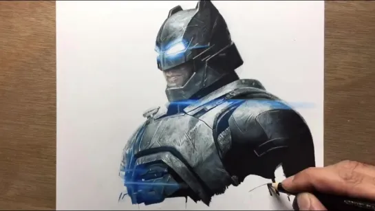 Speed Drawing  Batman - DC - Timelapse ¦ Artology