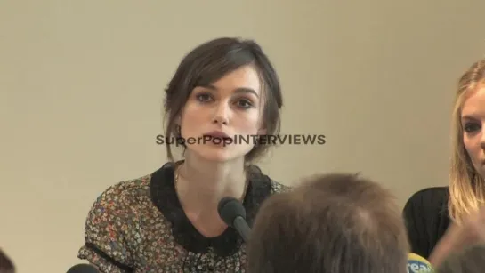 INTERVIEW- Keira Knightley on how working on a script wri...