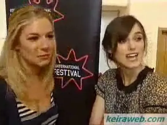 STV Entertainment : Keira Knightley and Sienna Miller Interview