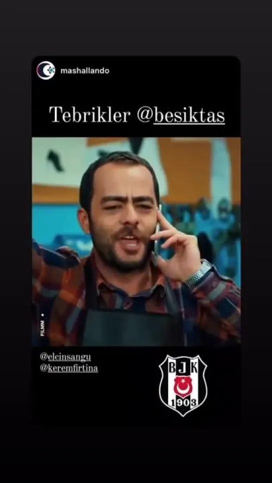 Tebrikler Besiktas