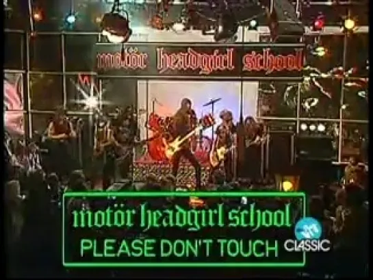 MOTORHEAD & GIRLSCHOOL " Please Don't Touch " ( live )