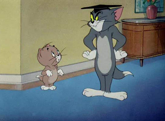 Том и Джерри HD | Tom and Jerry HD | Серия 37 - Профессор Том | Перевод - Юрий Живов