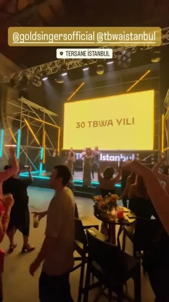 Эльчин на мероприятия по случаю 30 - летия TBWA_Istambul