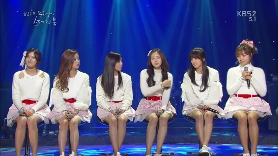 [PERF] A PINK - MY MY + NONONO + TALK (121228 Yoo HeeYeol's SketchBook)