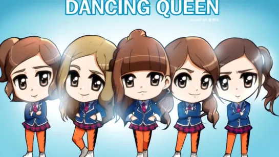 Crayon Pop - Dancing Queen (KJ Remix)