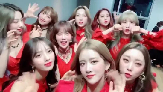 [SNS] 181231 Twitter update @ Cosmic girls