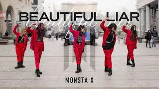 [KPOP IN PUBLIC] BEAUTIFUL LIAR - MONSTA X ｜ SNOW VER. cover by setUP TEAM from Armenia  @MONSTAX