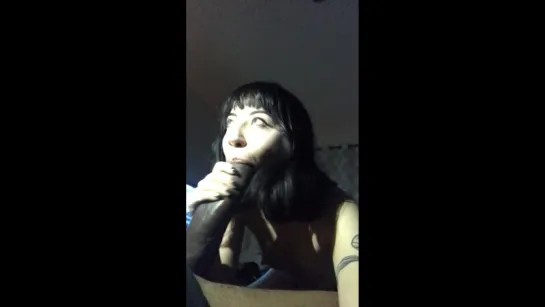 Charlotte Sartre (OnlyFans) Dick sucking selfie video, Anal Анал Gape Goth Whore Slut Pussy Tattoo Тату