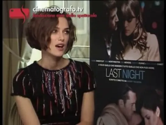 intervista cast last night