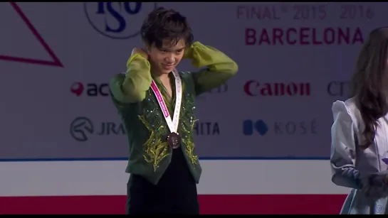 Shoma Uno | Grand-Prix Final 2015 | Victory ceremony