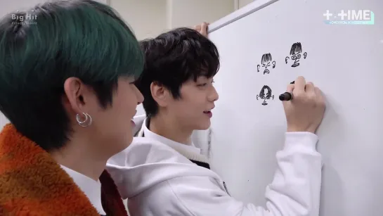 [T:TIME] SOOBIN draws TXT - TXT (투모로우바이투게더)