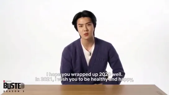 [VIDEO] Sehun Message @ Busted! Season 3 | ENG SUB