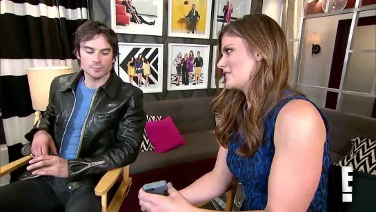 Ian Somerhalder Talks Vampire Diaries Threesome—Say What!—and Reveals Who He's Dating E! Online