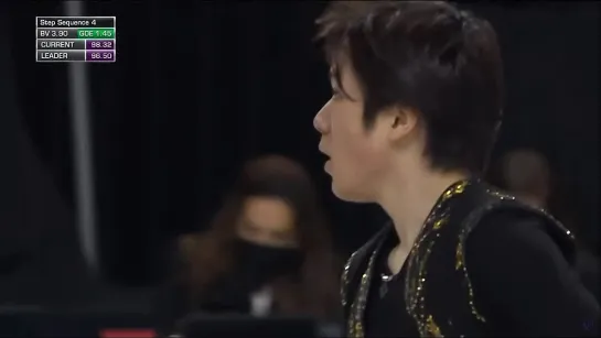 Shoma Uno | Skate America | d.4 FS Bolero | 23.10.2021