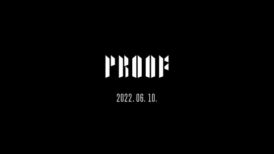 BTS - Proof Logo Trailer (рус. караоке)