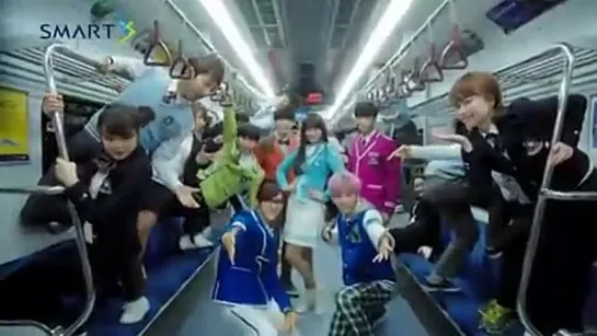 B1A4 & miss A Suzy- SMART Uniform CF Part 2- Long Version.