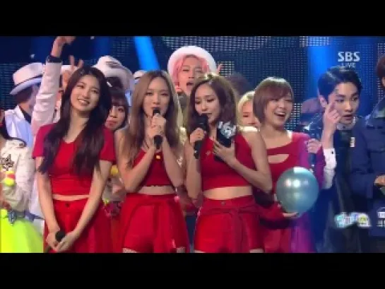 131117 | Miss A wins 1st on Inkigayo