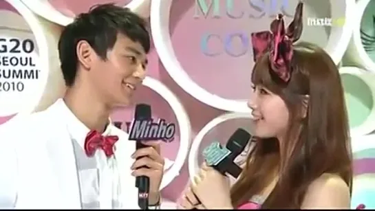 Minho and Suzy MC