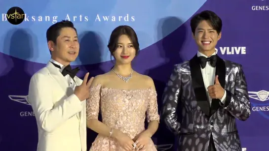 190501 | 55th Baeksanga Arts Awards | Suzy & Park Bo Gum