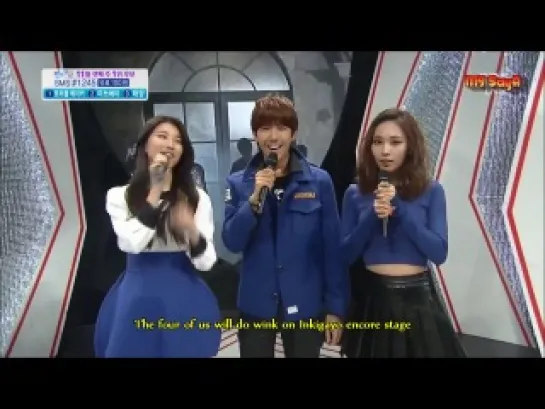 [ENG SUB] 131117  | Fei & Suzy MC | SBS Inkigayo