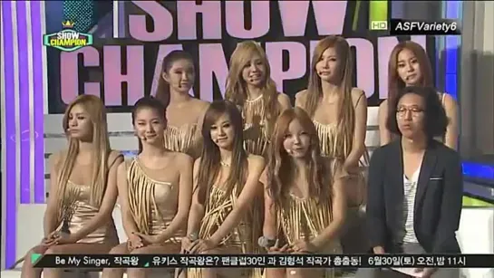 [Интервью] 120626 After School, JJ Project, Dalshabet @ Show Champion