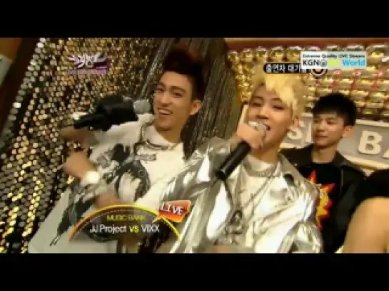 [Интервью] 120525 JJ Project & VIXX - Waiting Room @ Music Bank