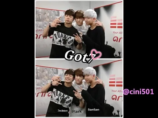 [Интервью] 140710 Star Date - GOT7 Марк, Джексон, Бэм Бэм