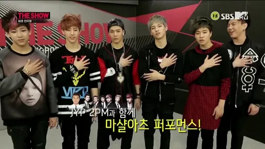 [Видео] 140211 GOT7 - 60s Interview @ MTV The Show