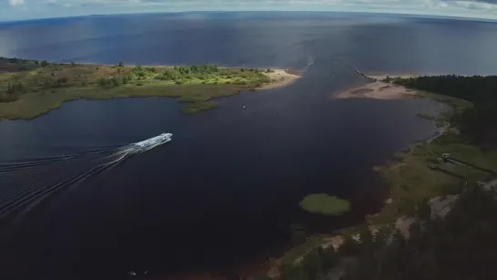 Приозерск (Priozersk). Метеор с дрона.