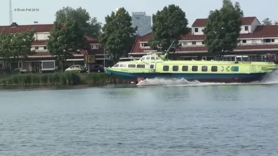 Fast Flying Ferry   Draagvleugelboot   Voskhod 2M-FFF Hembrug Noordzeekanaal Holland 2013