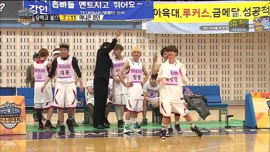 [ШОУ] 150219 GOT7 (команда "J1") эпизод 1 @ MBC Idol Star Athletics